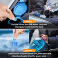 MotoGlint Windshield Washer Tablets – Crystal-Clear Vision, One Dissolve Away